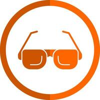 Glasses Vector Icon Design