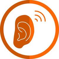 Ear Vector Icon Design