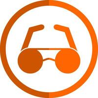 Glasses Vector Icon Design