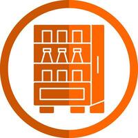 Vending machine Vector Icon Design