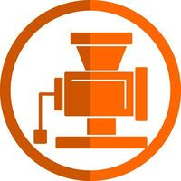 Meat grinder Vector Icon Design