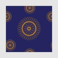 MANDALA SEAMLESS PATTERN vector