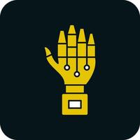 Robot hand Vector Icon Design