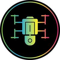 Drone Vector Icon Design