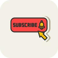 Subscribe Vector Icon Design