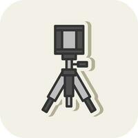 Tripod Vector Icon Design