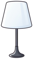 lampa tecknad serie illustration ai generativ png