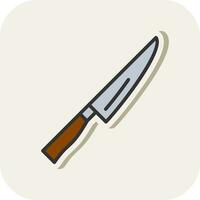 Knife Vector Icon Design