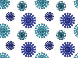 seamless festive pattern with openwork snowflakes vector