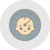 Speedmeter Vector Icon Design