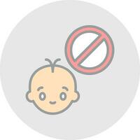 Ban Vector Icon Design