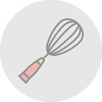 Whisk Vector Icon Design