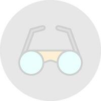 Glasses Vector Icon Design