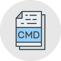 Cmd Vector Icon Design