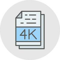 4k vector icono diseño