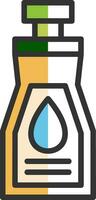 Dish soap Vector Icon Design