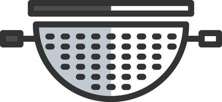 Strainer Vector Icon Design