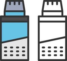 Salt and pepper Vector Icon Design