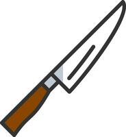 Knife Vector Icon Design