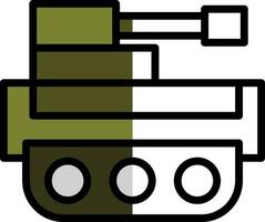 Tank Vector Icon Design