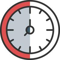 Clock Vector Icon Design