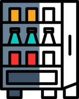 Vending machine Vector Icon Design