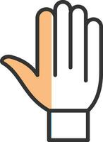 Hand Vector Icon Design