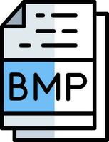 Bmp File Format Vector Icon Design