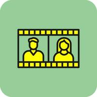 Edit video Vector Icon Design