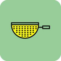 Strainer Vector Icon Design