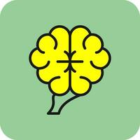 Human brain Vector Icon Design