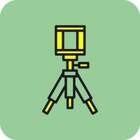 Tripod Vector Icon Design