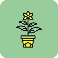 Plant Vector Icon Design