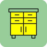 Drawers Vector Icon Design
