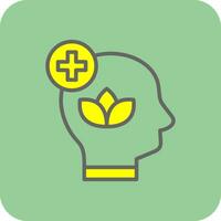 diseño de icono de vector de salud mental