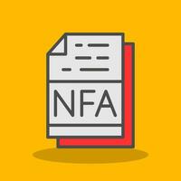 NFA Vector Icon Design