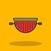 Strainer Vector Icon Design