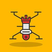 Drone Vector Icon Design