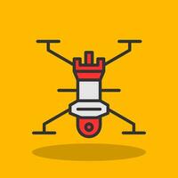 Drone Vector Icon Design