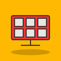 Screen Vector Icon Design