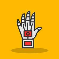 Glove Vector Icon Design