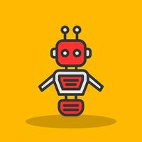 Robot Vector Icon Design