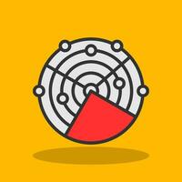 Radar Vector Icon Design