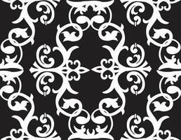 vintage seamless pattern vector