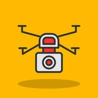 Drone Vector Icon Design