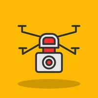 Drone Vector Icon Design