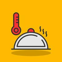 Thermometer Vector Icon Design