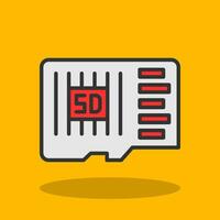 Sd card Vector Icon Design