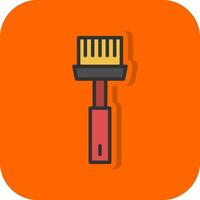 Basting brush Vector Icon Design