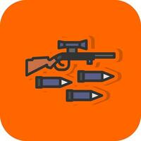 Rifle Vector Icon Design